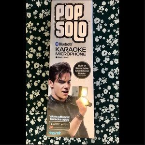 🌈 3/$20 Tzumi Pop Solo Bluetooth Smartphone Karaoke Microphone